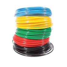 Mangueira flexível colorida do poliuretano do ar do plutônio para a conexão de circuito pneumático